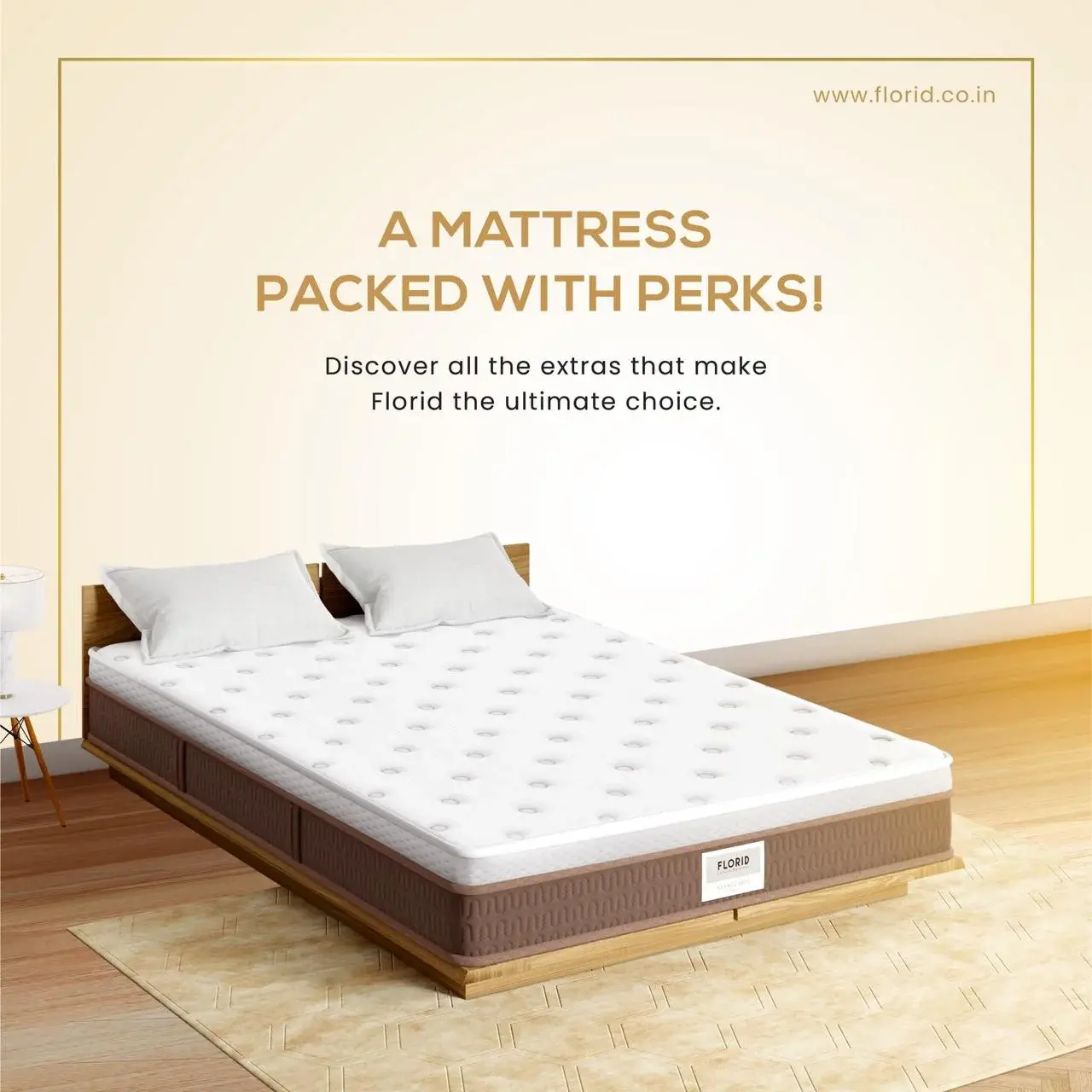 Couple with mattress